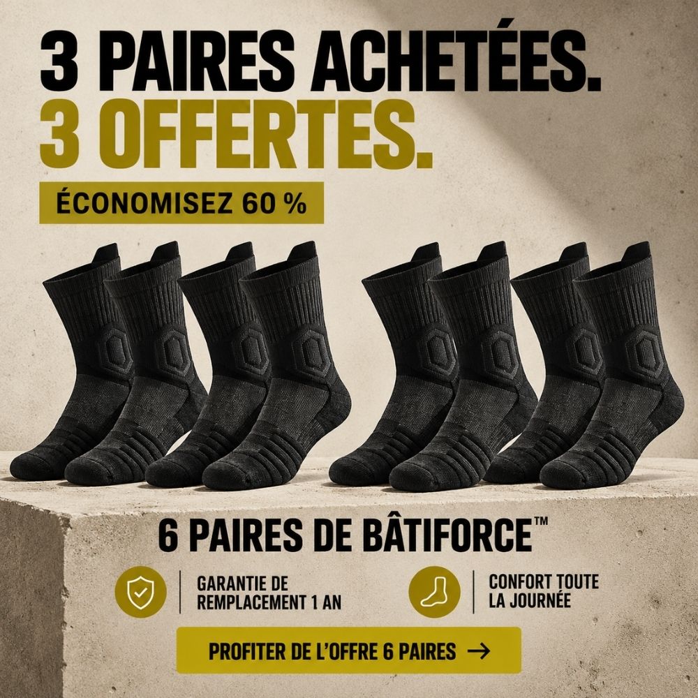 BÂTIFORCE™ - Chaussettes de travail